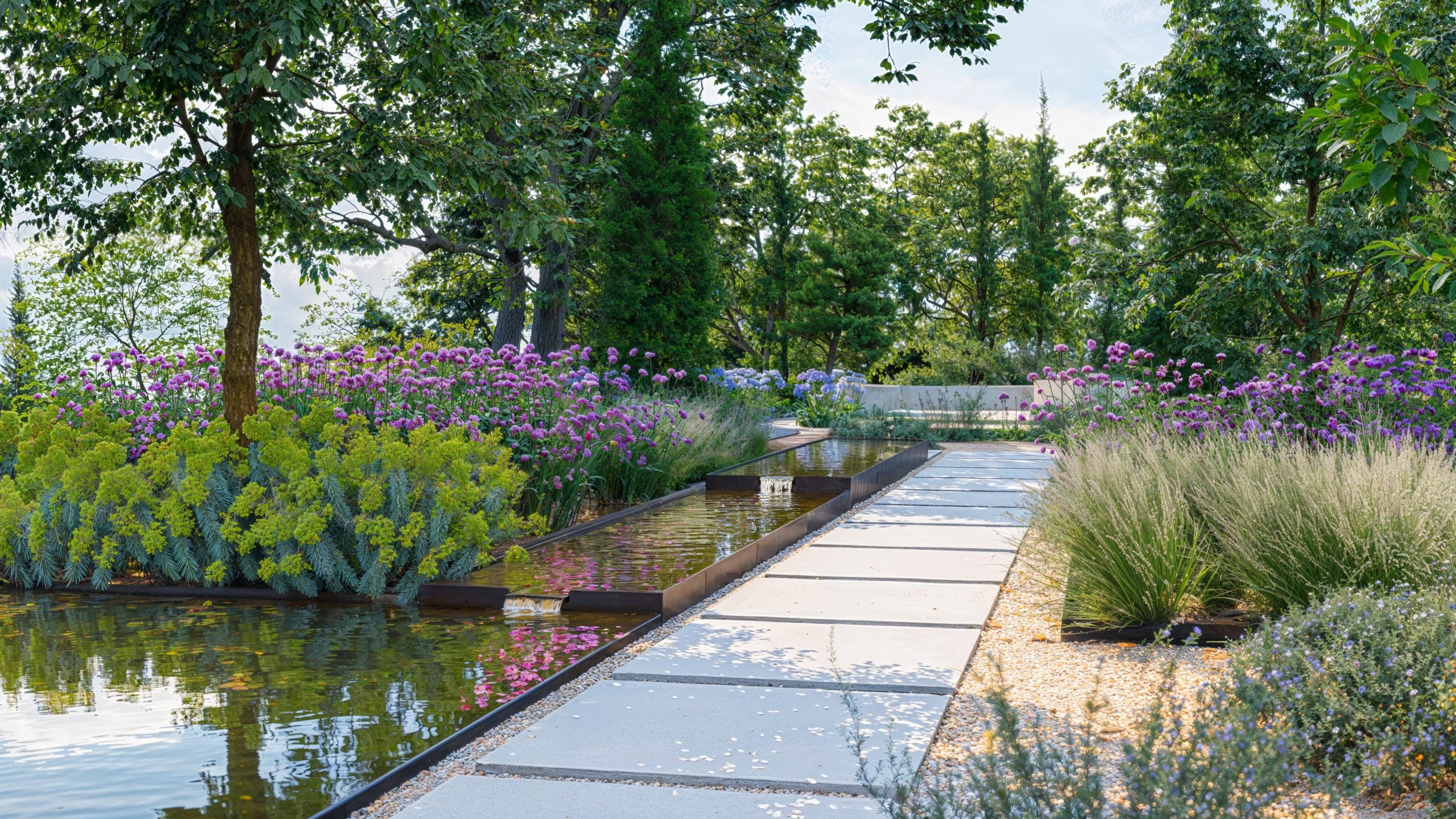 jardin pour villa d'exception