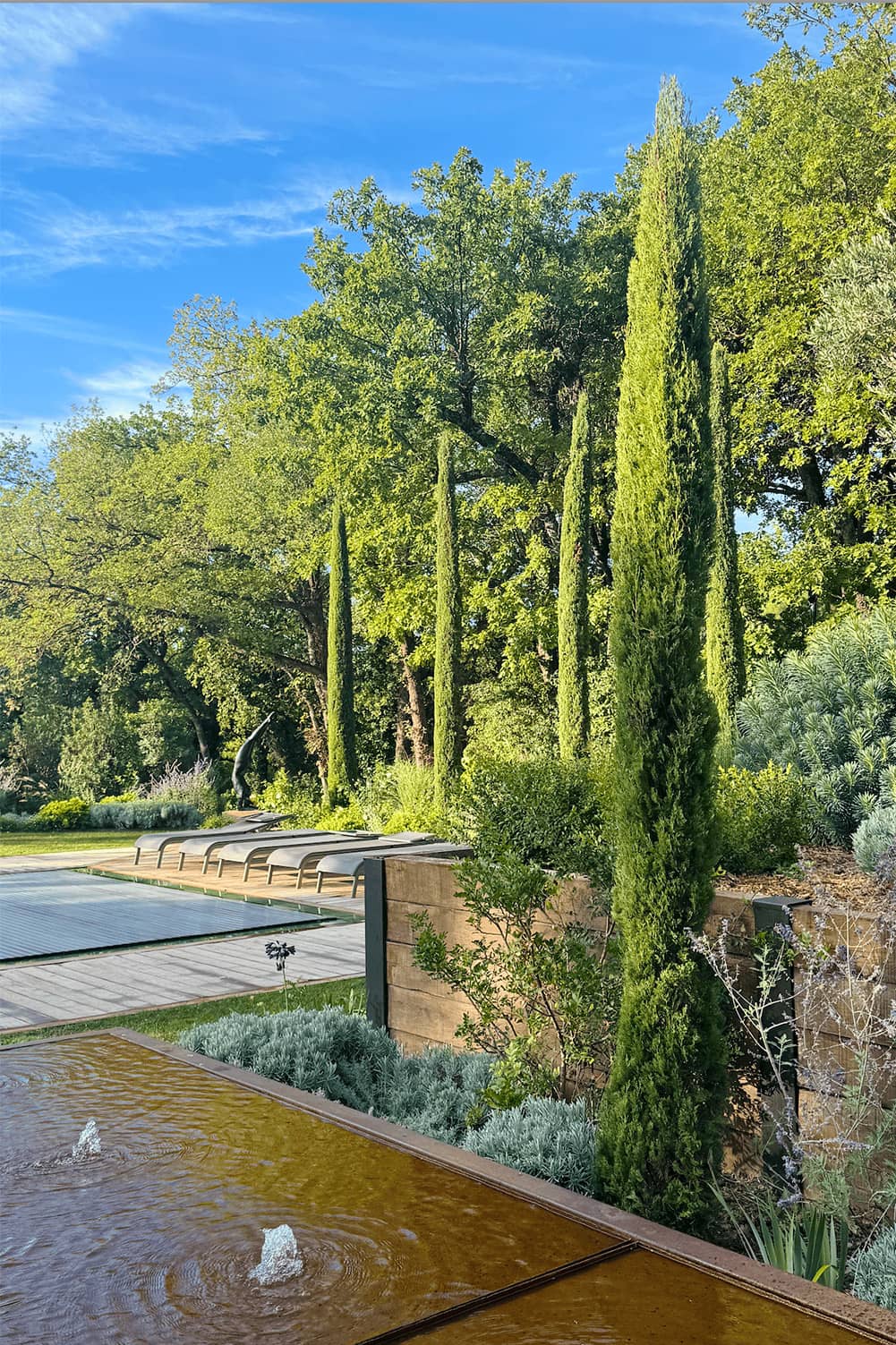 Jardin luxe Aix-en-provence