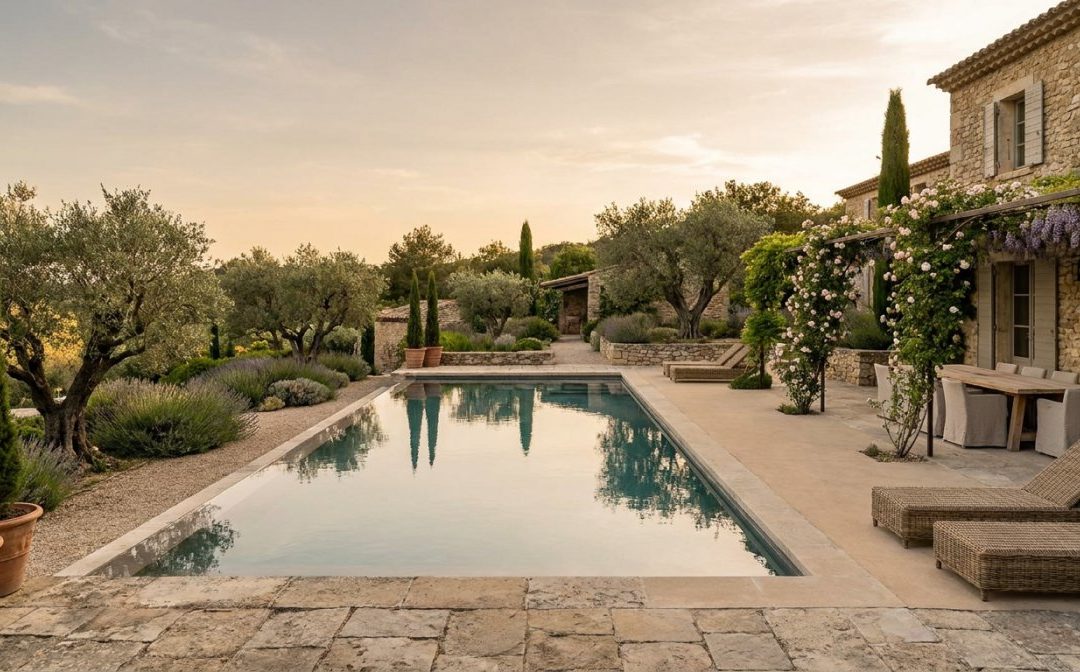 Comment un jardin valorise une propriété de luxe en vente
