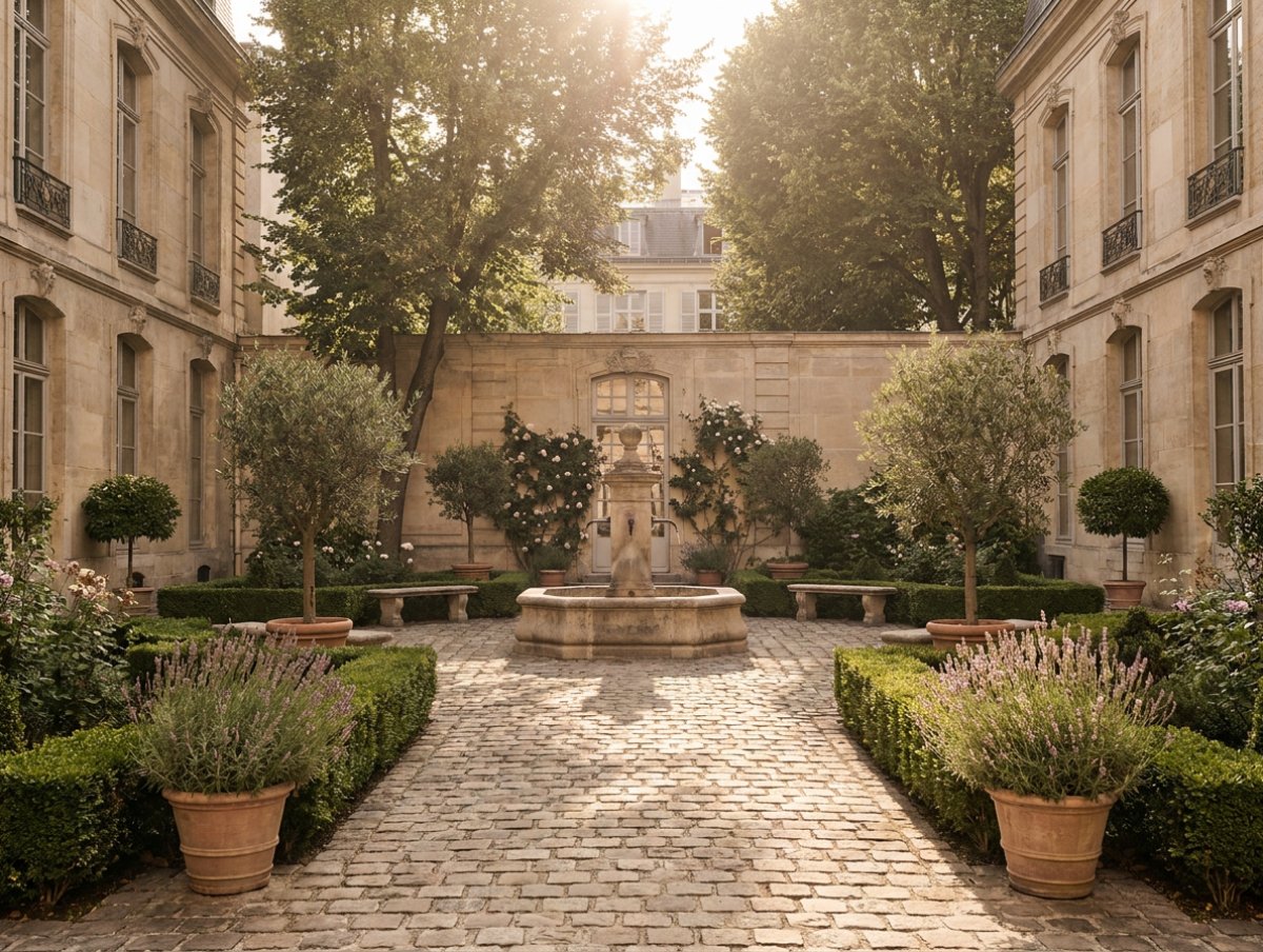 Paris jardin haut de gamme