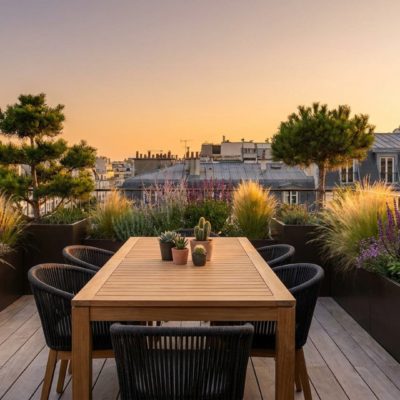 Terrasses, rooftops et jardins : la vraie plus-value à la revente