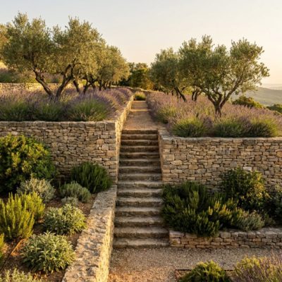 Jardin en restanques : le guide complet pour aménager un terrain en pente en Provence