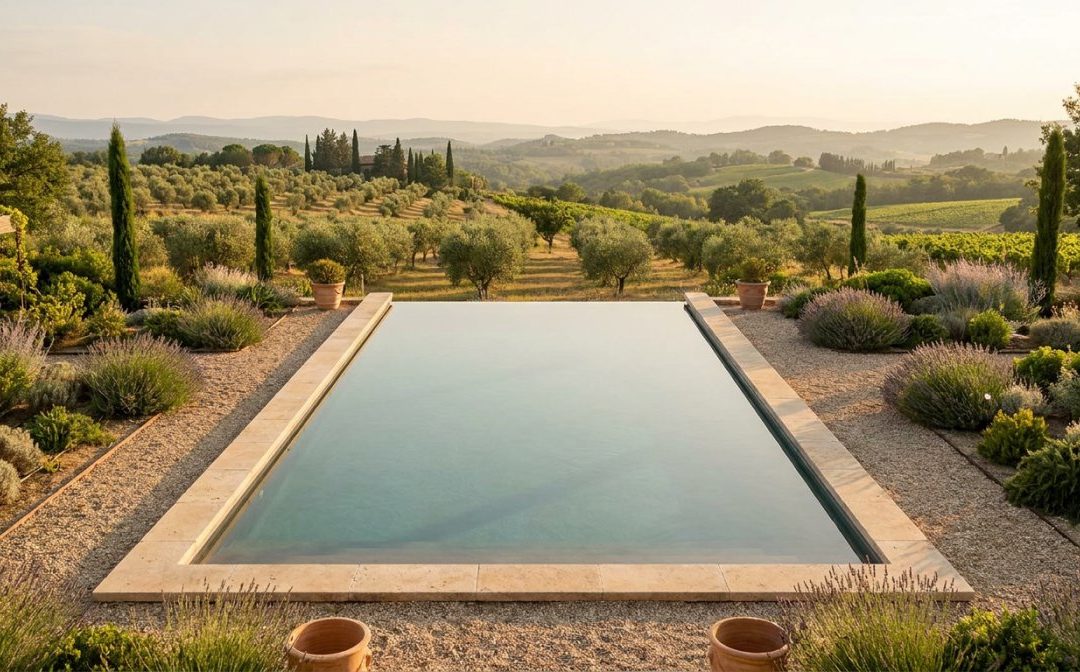 Piscine à débordement : comment l&rsquo;intégrer dans un jardin haut de gamme