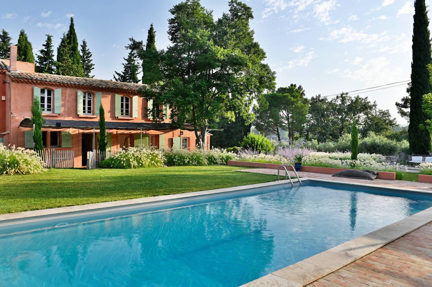 jardin privé de luxe